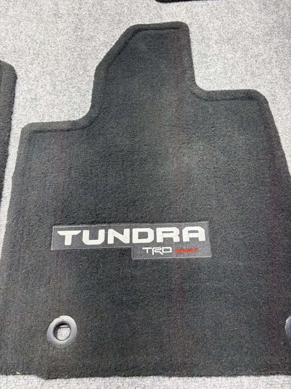 Toyota OEM 2018-2021 Tundra TRD OffRoad Sport D-Cab Black Carpet Floor Mats Set